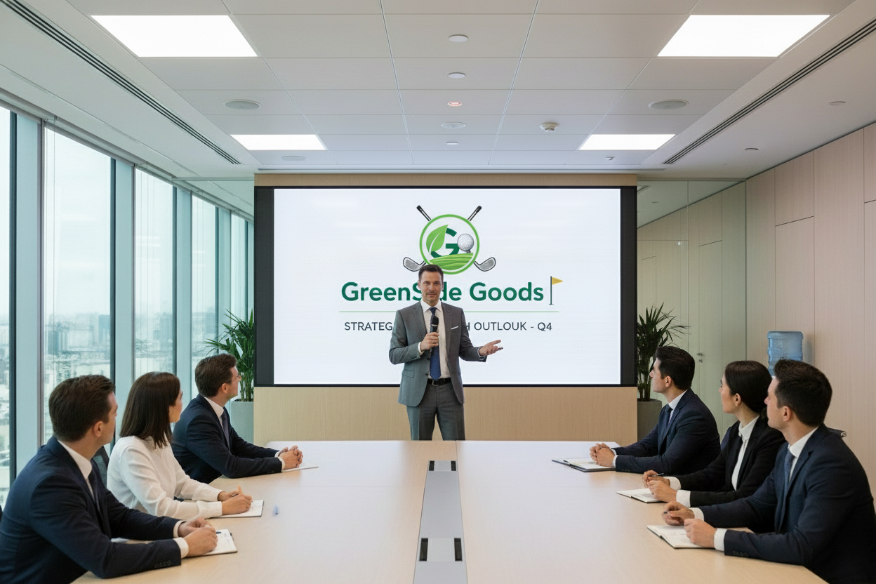 I like this exact imagine jsut making the logo of the greenside good more golf realated 